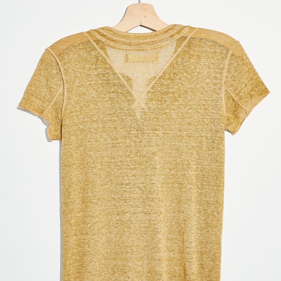 Free People Kia Tee Washed Moss (S) - Picture 2 of 4